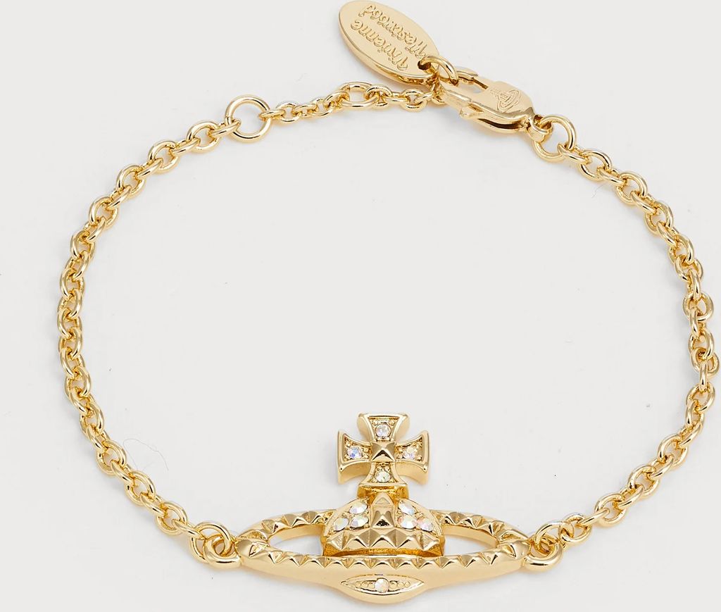 Vivienne Westwood Gold Mayfair Bas Relief Bracelet