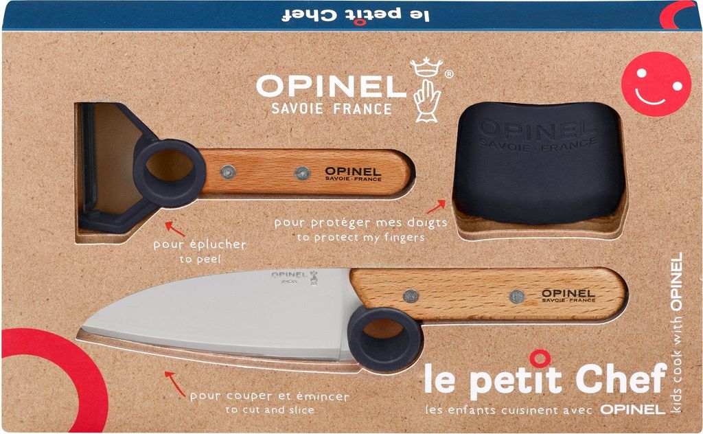 le petit chef børnesæt 3 dele, blå