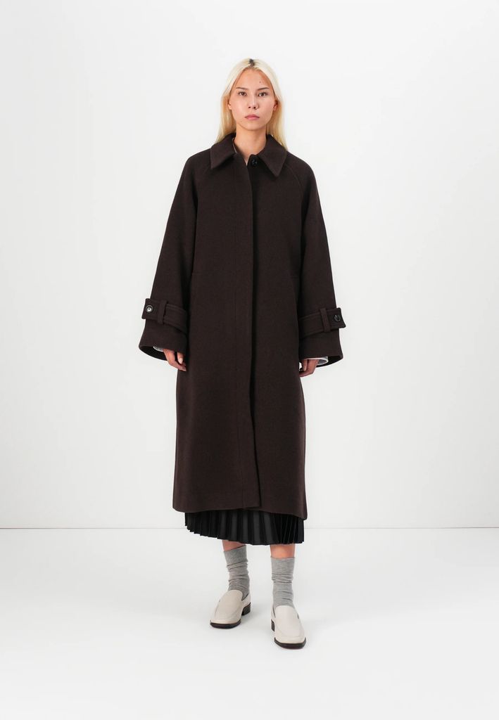 alma coat - klassisk frakke - mole