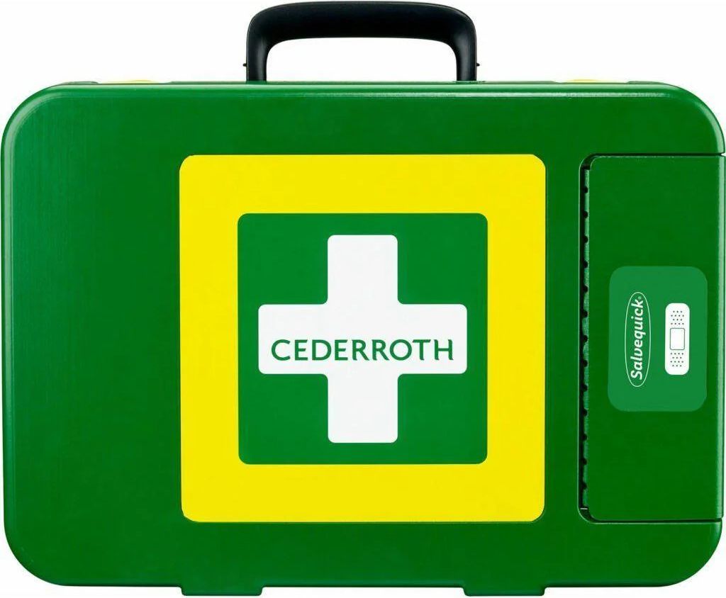 Cederroth First Aid Kit XL med plasterautomat - Førstehjælp - Fjernlager - Salvequick
