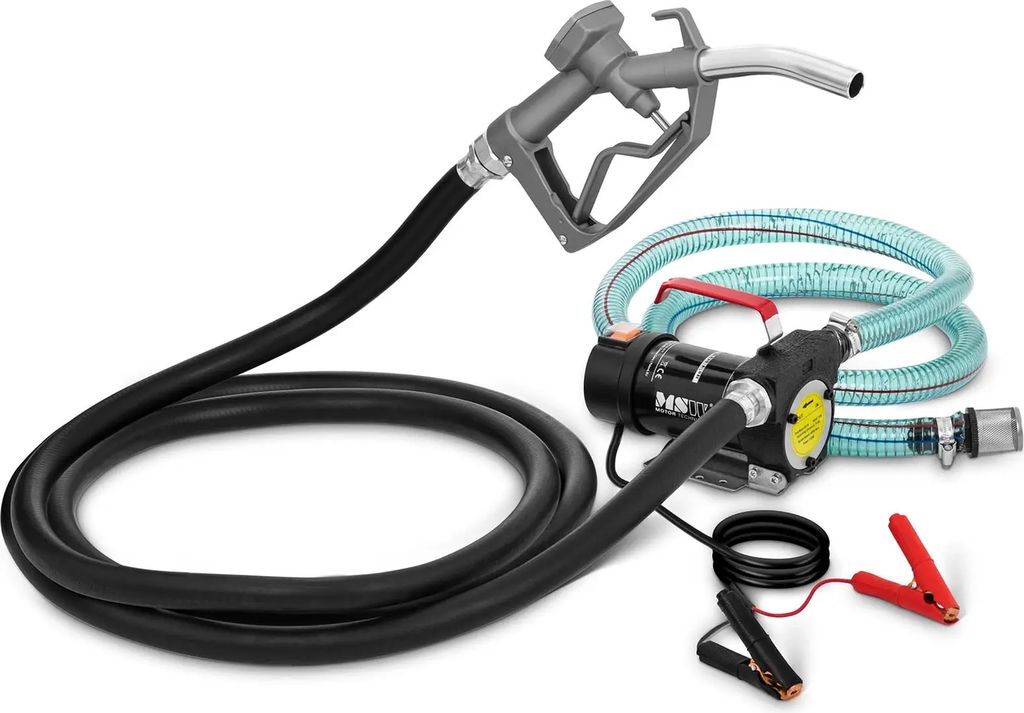 dieselpumpe - 12 v - 40 l/min. - inkl. tilbehør