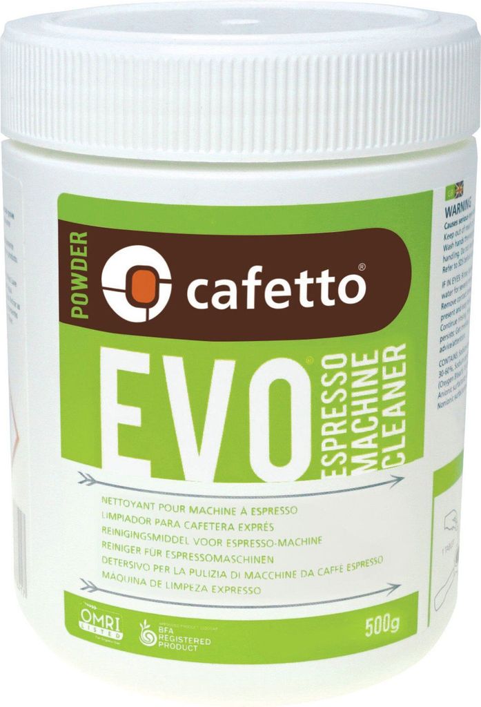 cafetto evo backflushpulver green organisk 500g