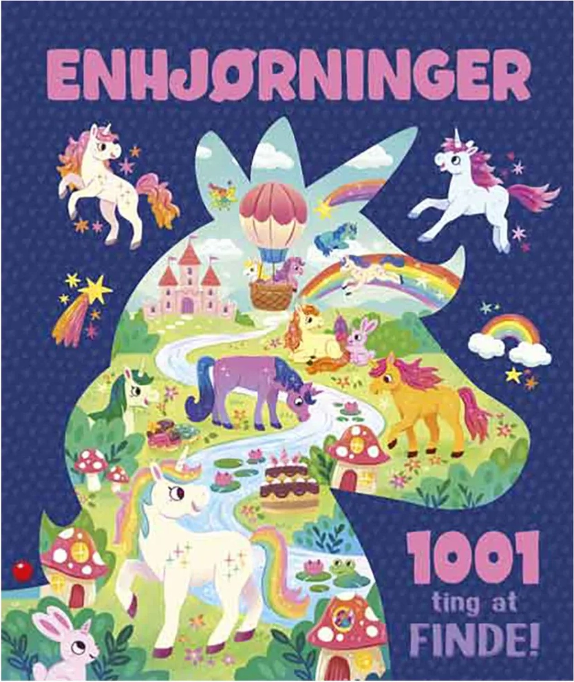1001 ting at finde: enhjørninger