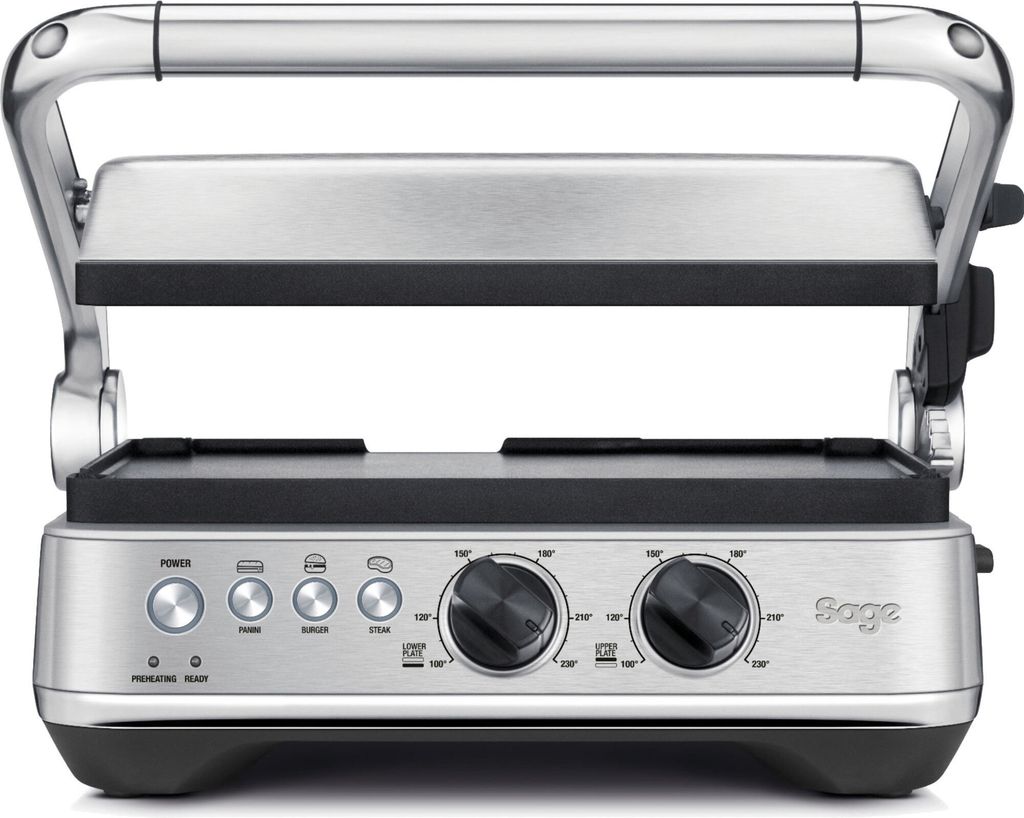 køb sgr 700 the bbq & press bordgrill fra sage 3 indstillinger