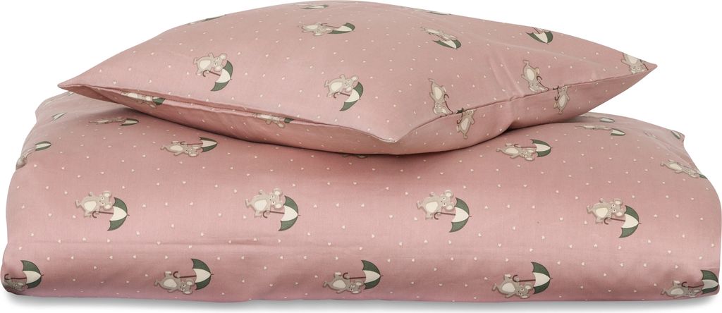 Nuuroo Bera Baby Bed Linen Pink