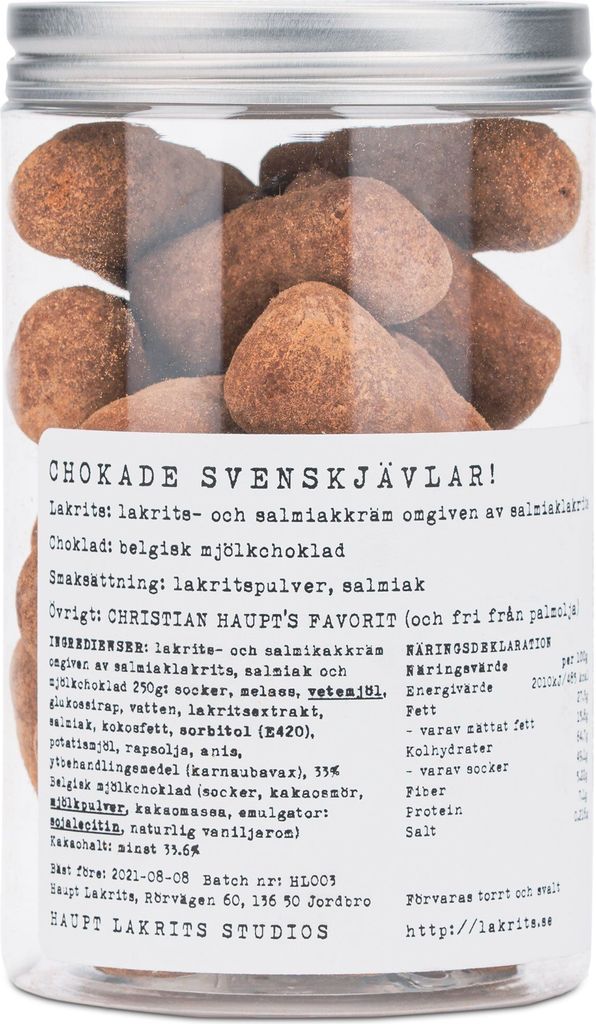 chokolade svenskjävlar! 250 g