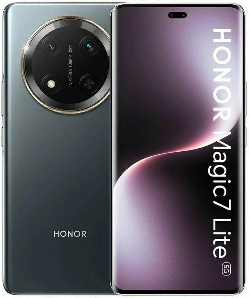 Honor Magic7 Lite 17,2 cm (6.78") Android 14 5G USB Type-C 8 GB 512 GB 6600 mAh Sort