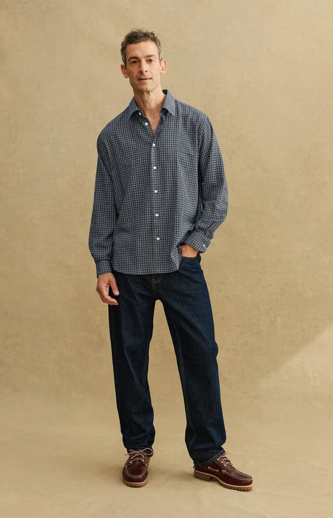 landon checked shirt