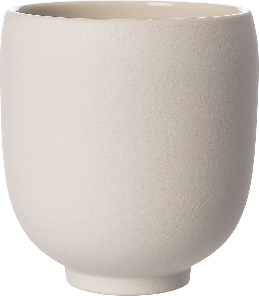 Ernst Kruka i stengods 15 cm, naturvit