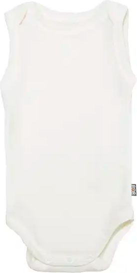 808 baby uld body str. 98 - hvid
