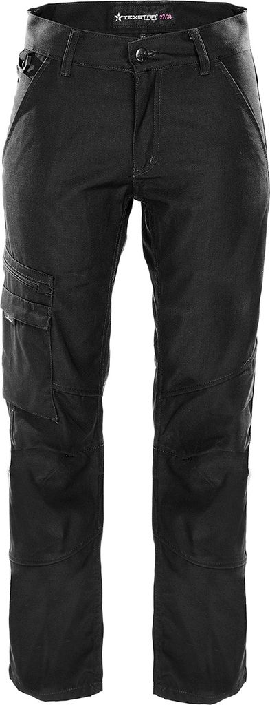 Texstar FPW1 Dame Servicebukser - Sort