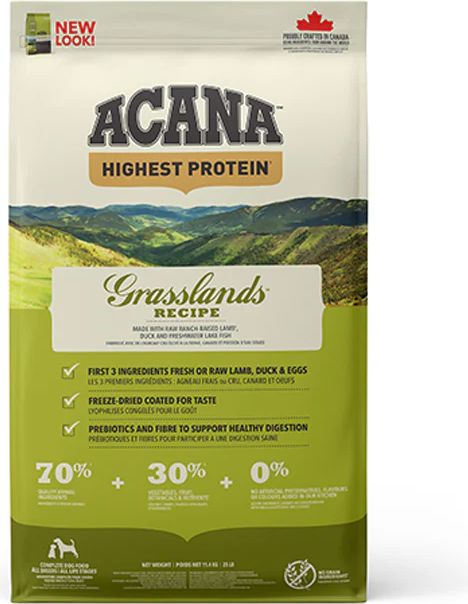 Acana Grasslands Dry Dog Food 11.4kg