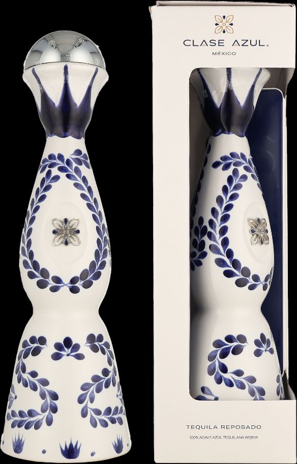 Clase Azul Reposado 70cl Gold Tequila med gaveæske