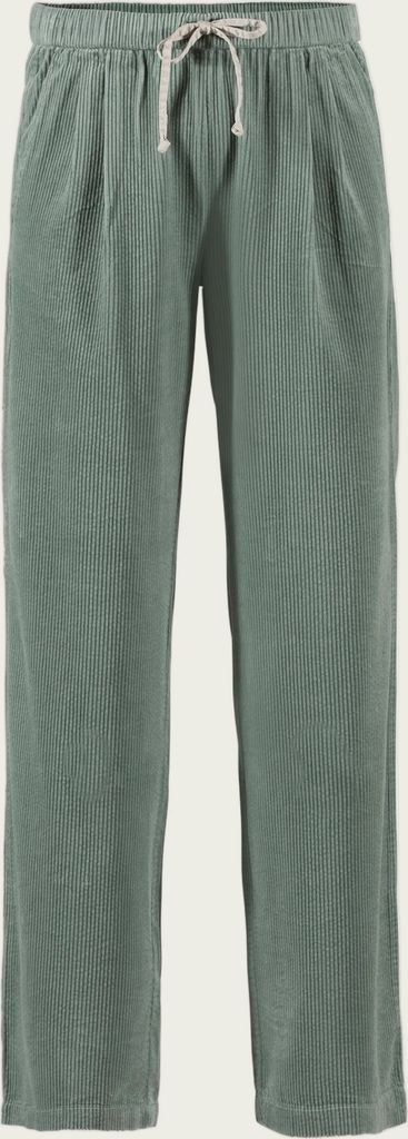 gillian corduroy trousers - dusty green