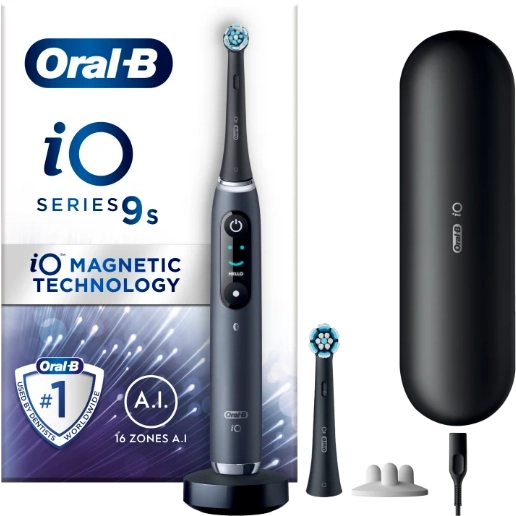oral-b io 9 eltandborste, svart