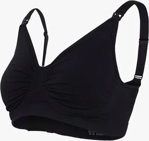 Carriwell Adjustable Padded Maternity & Nursing Bra Black