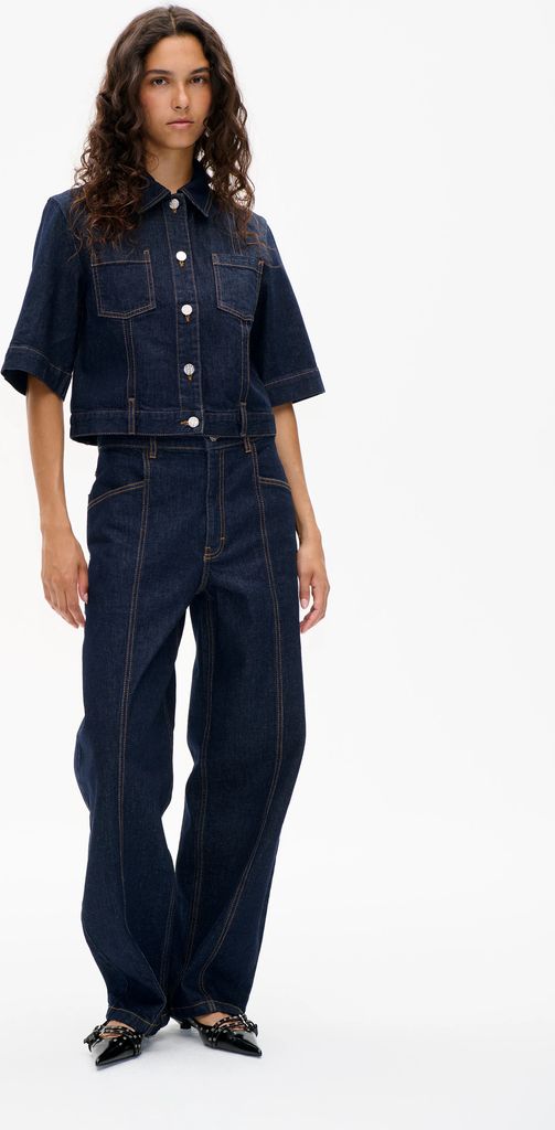 Baum und Pferdgarten NO 02 Jeans Mørkeblå Vask