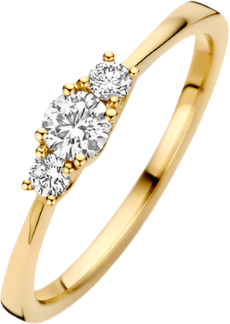 ring 0,50 ct. - 14 kt. guld