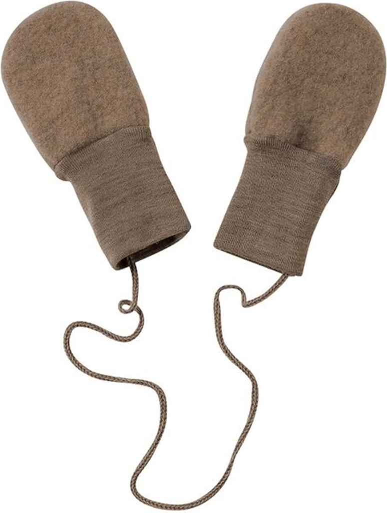 ENGEL Natur Baby Mittens - Saffron Mélange (575570-018E)