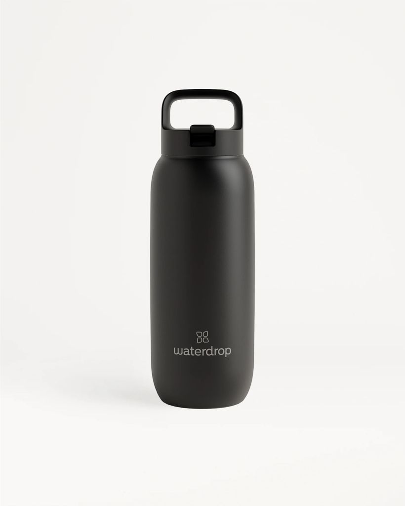 Waterdrop All-Purpose Thermo Straw Lid Edelstahlflasche Wasserflasche