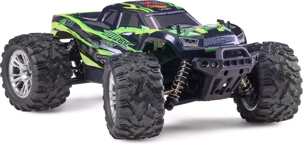 fjernstyret bil 33 km/t monster truck 1:16 4wd li-po 2s 7.4v-850mah