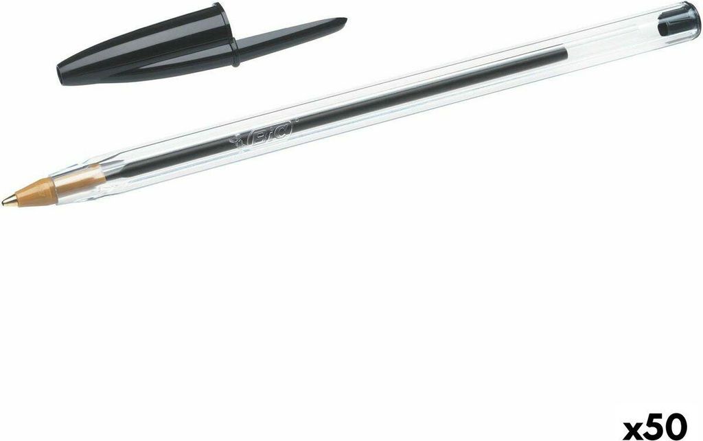 Bic Cristal kuglepen - sort blæk, Original, 50 stk.
