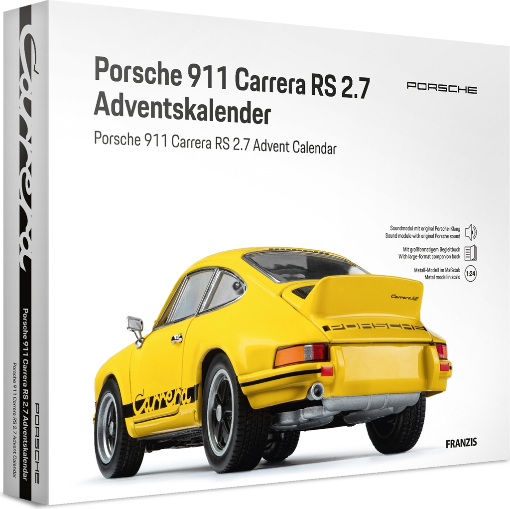 Franzis ADV 67273-5 Adventskalender Porsche 911 RS 2.7