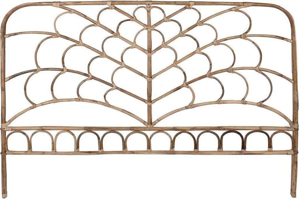 Sengegavl Natur Rattan 178 x 4 x 129 cm