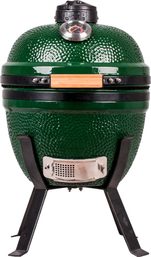mini kolgrill, grön