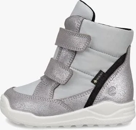 ecco urban mini gtx vinterstøvler, concrete silver