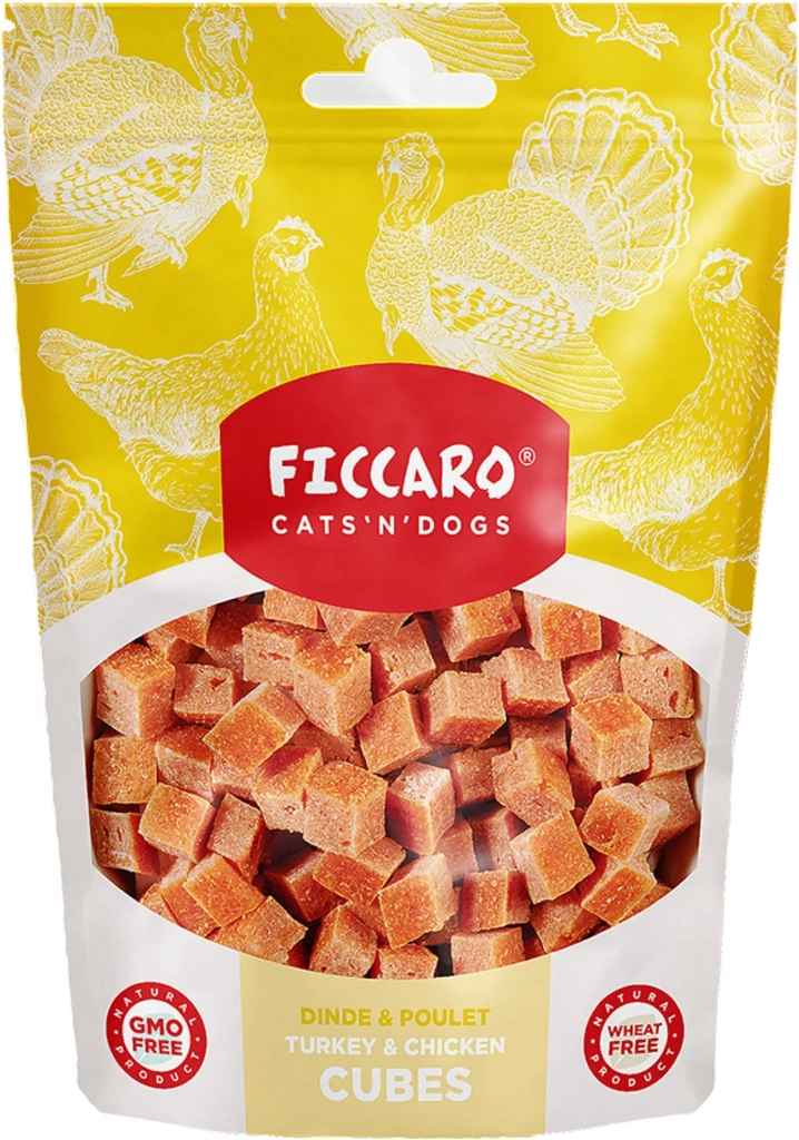 Ficcaro Turkey & Chicken Cubes | 100g