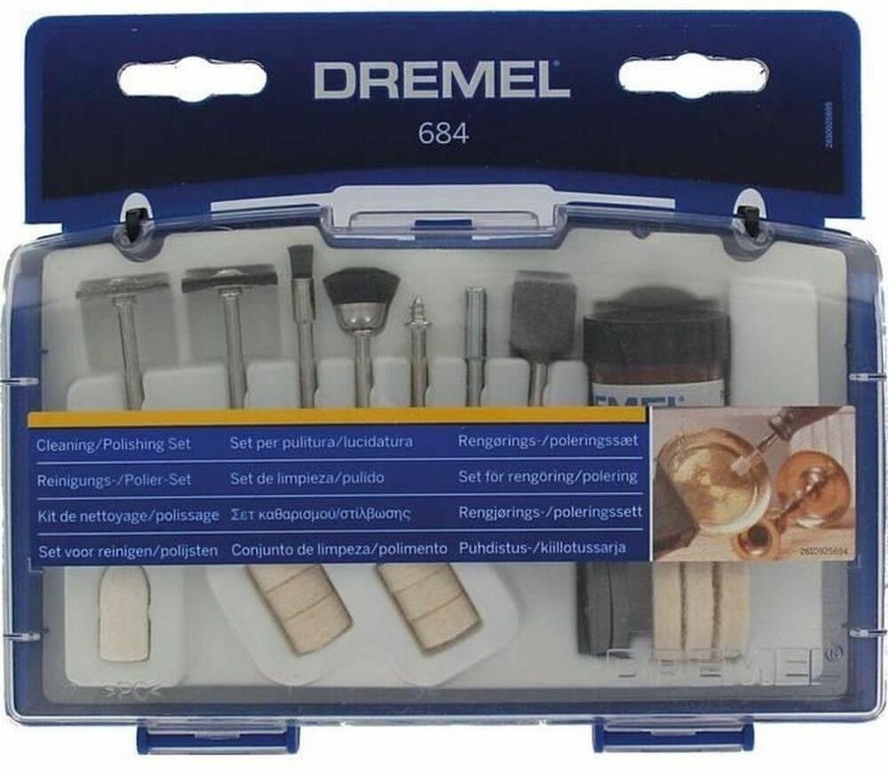 Dremel 684 rengørings- og poleringssæt - 20 dele