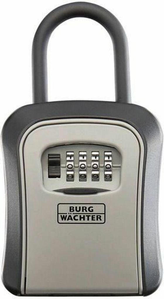Nøgleskab med kodelås Burg-Wächter Key Safe 50 SB, rustfrit stål, 10,5 cm