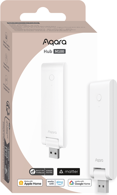 Smart home hub Aqara Hub M100 – hvid