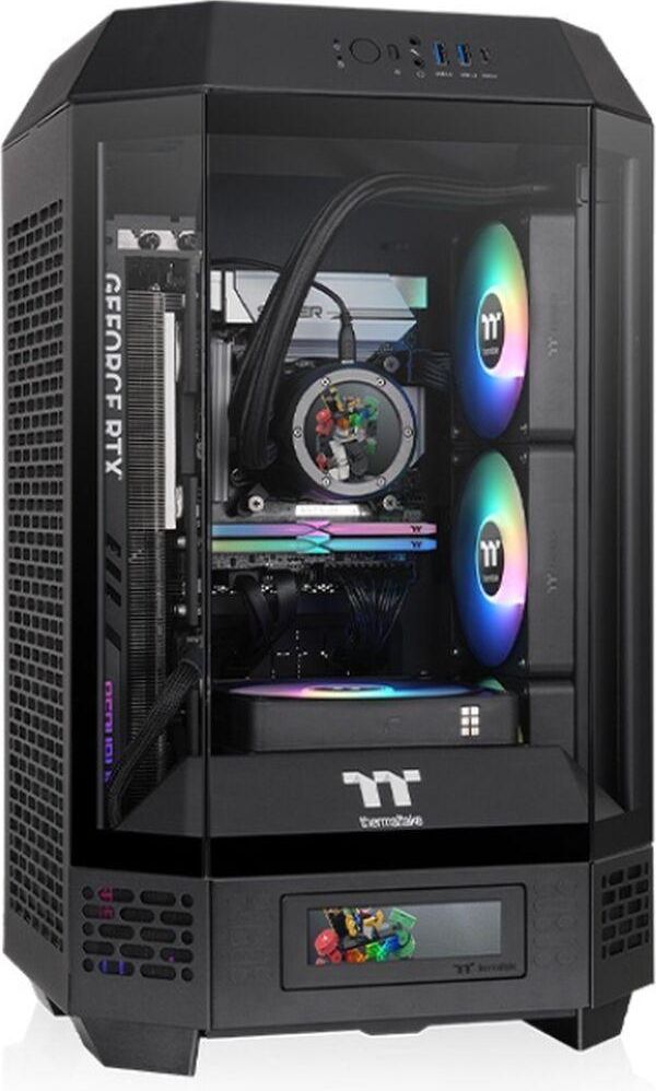 THERMALTAKE The Tower 250 - ATX semi-tårn, sort