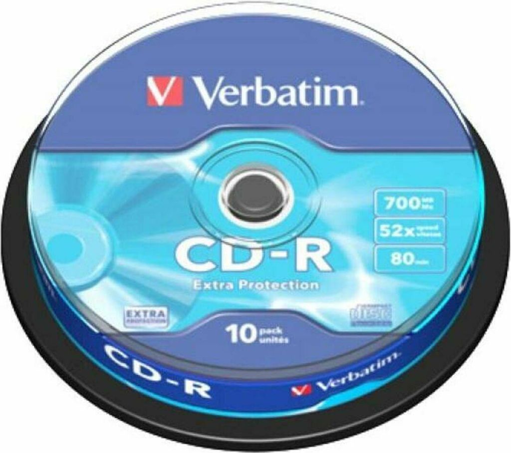 Verbatim CD-R 52x Extra Protection - 10 stk.