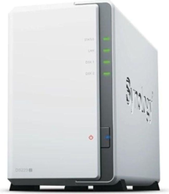 NAS server Synology DiskStation DS223j – 2-bays, Gigabit LAN