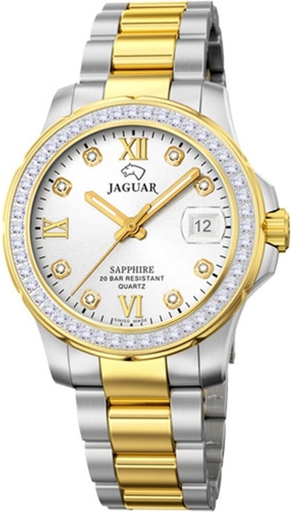 Herreur Jaguar J893/1 - armbåndsur i rustfrit stål