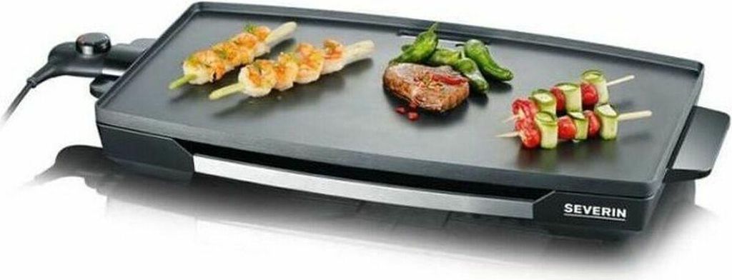 Severin KG 2397 bordgrill - sort, 2.200 W