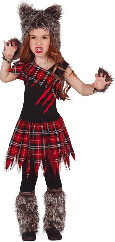 ulvekostume barn pige