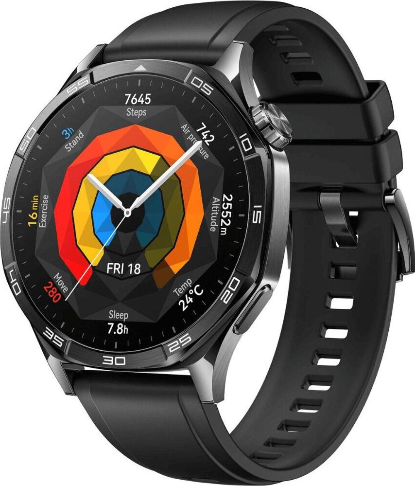 huawei watch gt 5 sportsur 46 mm (sort)