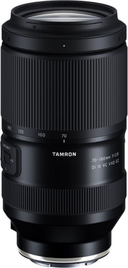 Tamron 70-180mm F/2.8 Di III VC VXD G2 MILC Telefoto zoomobjektiv Sort