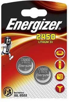 Energizer CR2450 batteri, 2 st