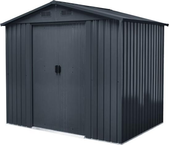 redskabsskur stål antracit 4.1m2