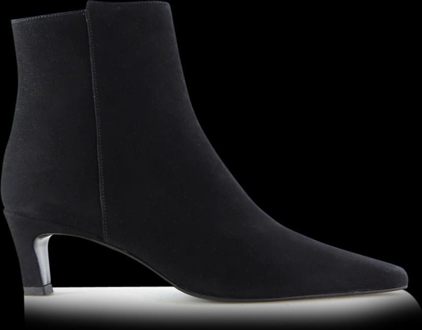 fausta boots, black suede