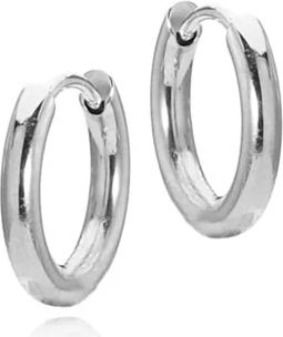 mini hoops ørering - stål