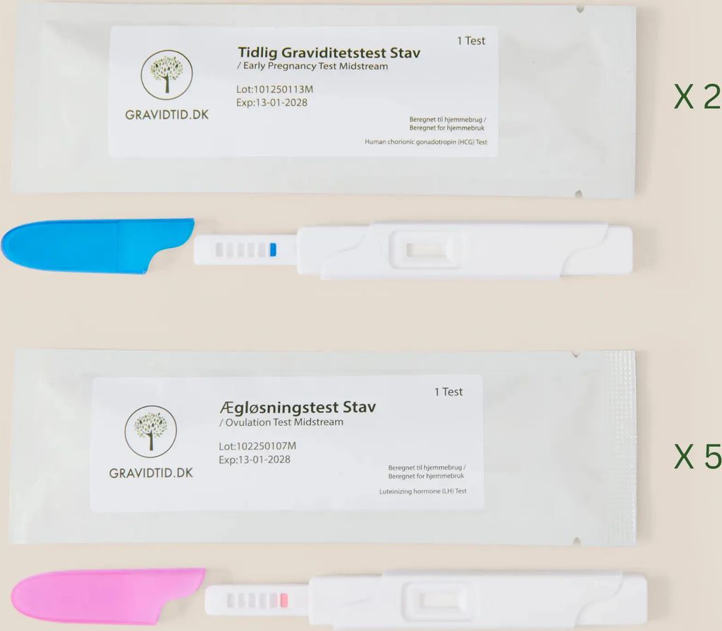 Gravidtid Bliv Gravid Pakke Test tidligt stav 1 måned