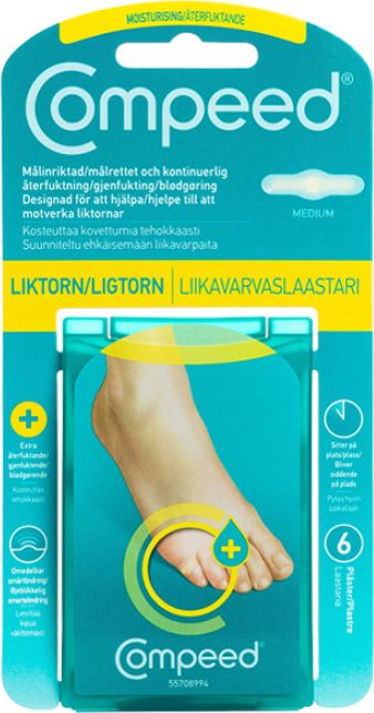 Compeed Liktorn Fuktgivande Plåster 6 st