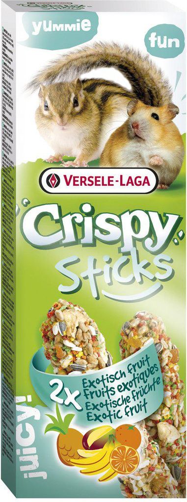 Versele Laga Sticks Hamsters-Squirrels Exotic Fruit 110g