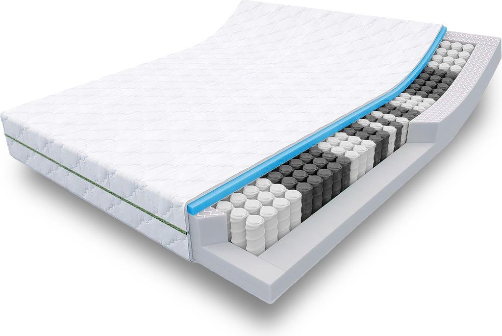 sleezzz® smart t21 pocket springmadras 140 x 200 cm h2/h3